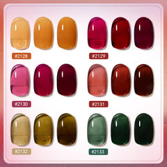 GAOY open bottle brush demonstrating smooth gel flow for precise application benefit