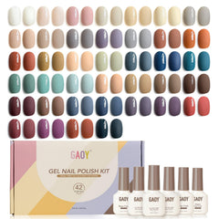 GAOY full kit laid out showing 39 colors and coats for versatile looks