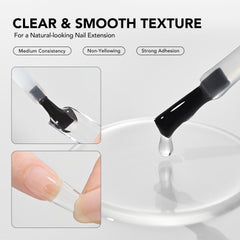 GAOY label close-up displaying 16ml volume and instructions for confident use