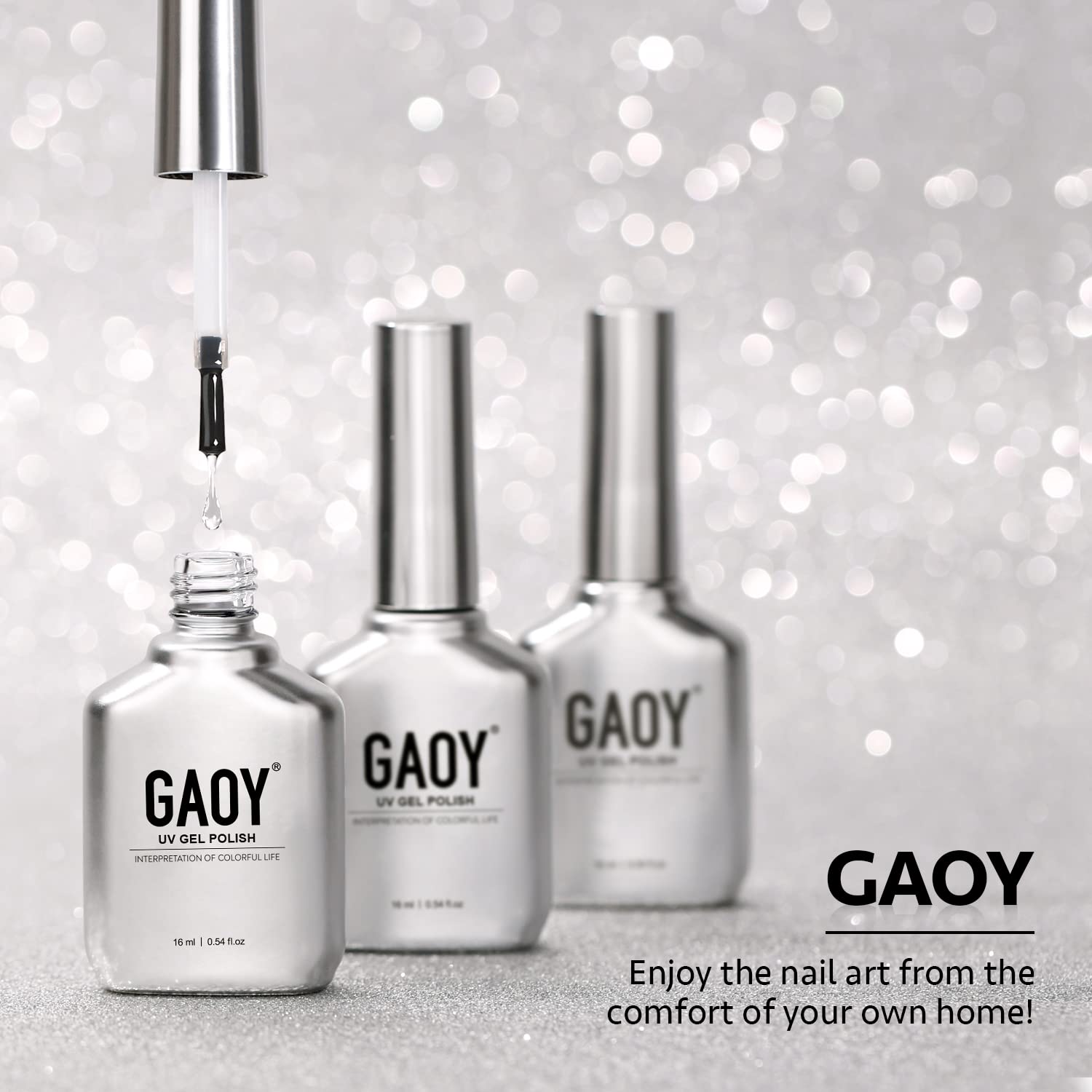 GAOY label detail close-up showing ingredient compliance and certification info