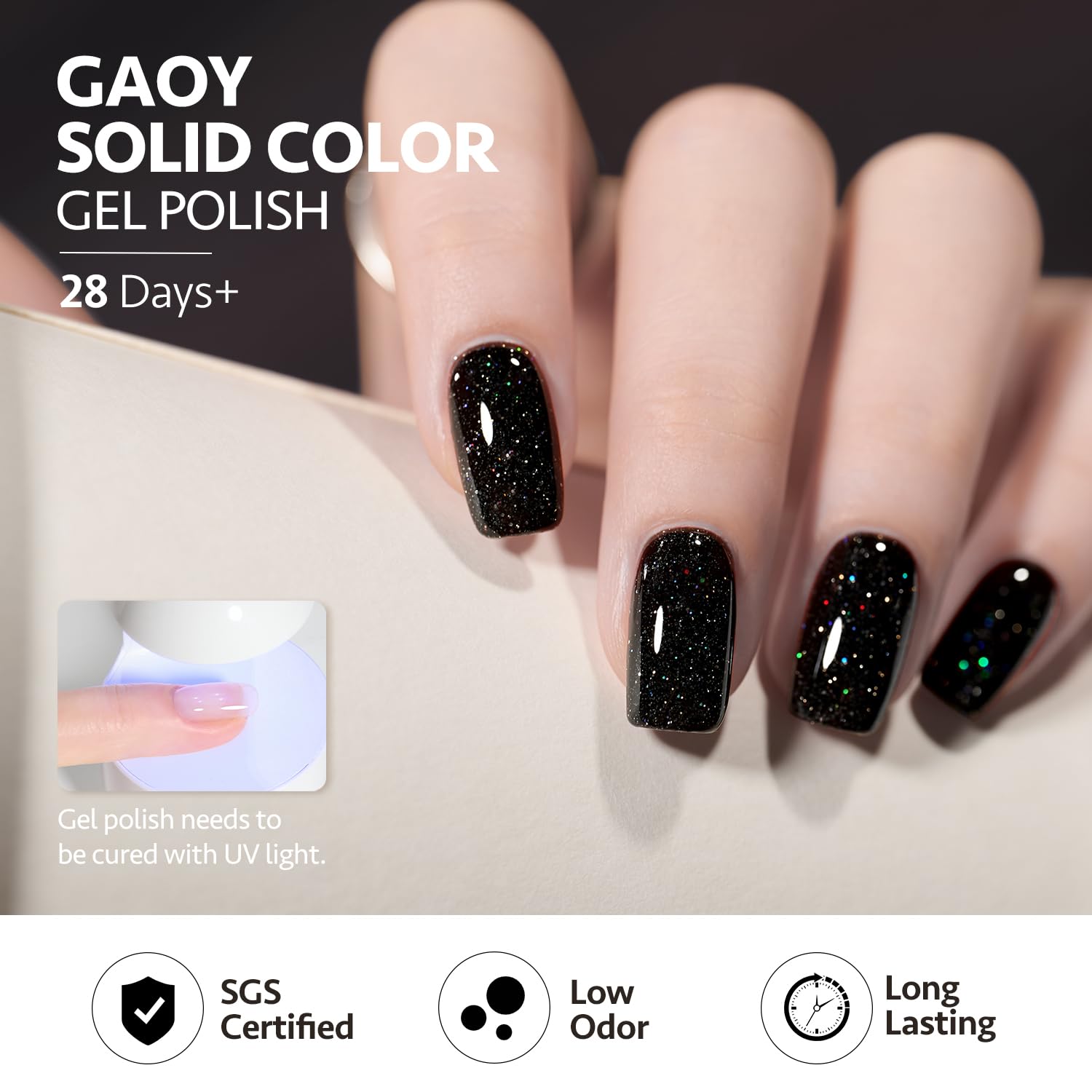 GAOY label and certification text showing compliant ingredients