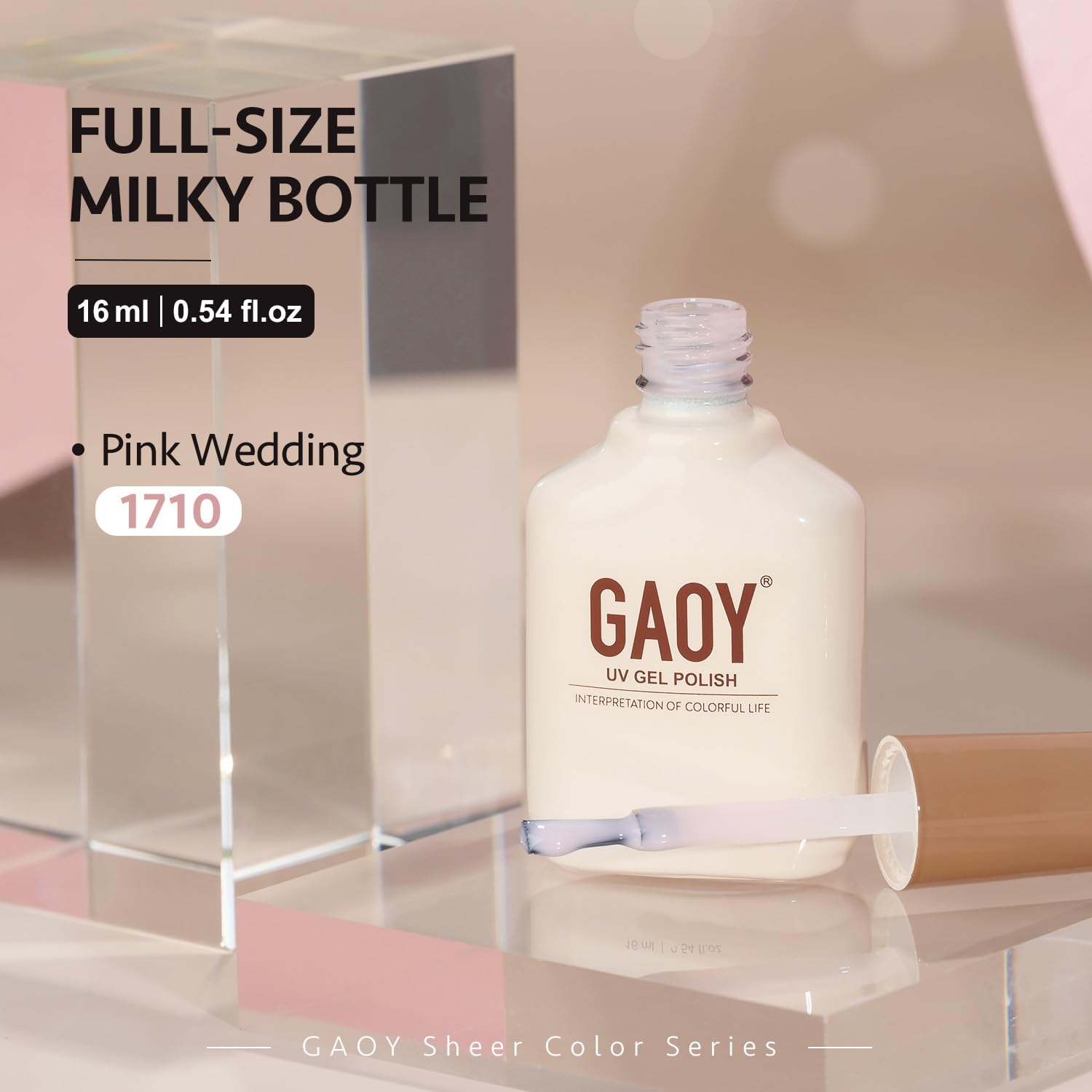 GAOY label close-up showing ingredient compliance and SGS testing benefit safety assurance