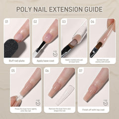 GAOY product in a home manicure setup demonstrating salon-quality results