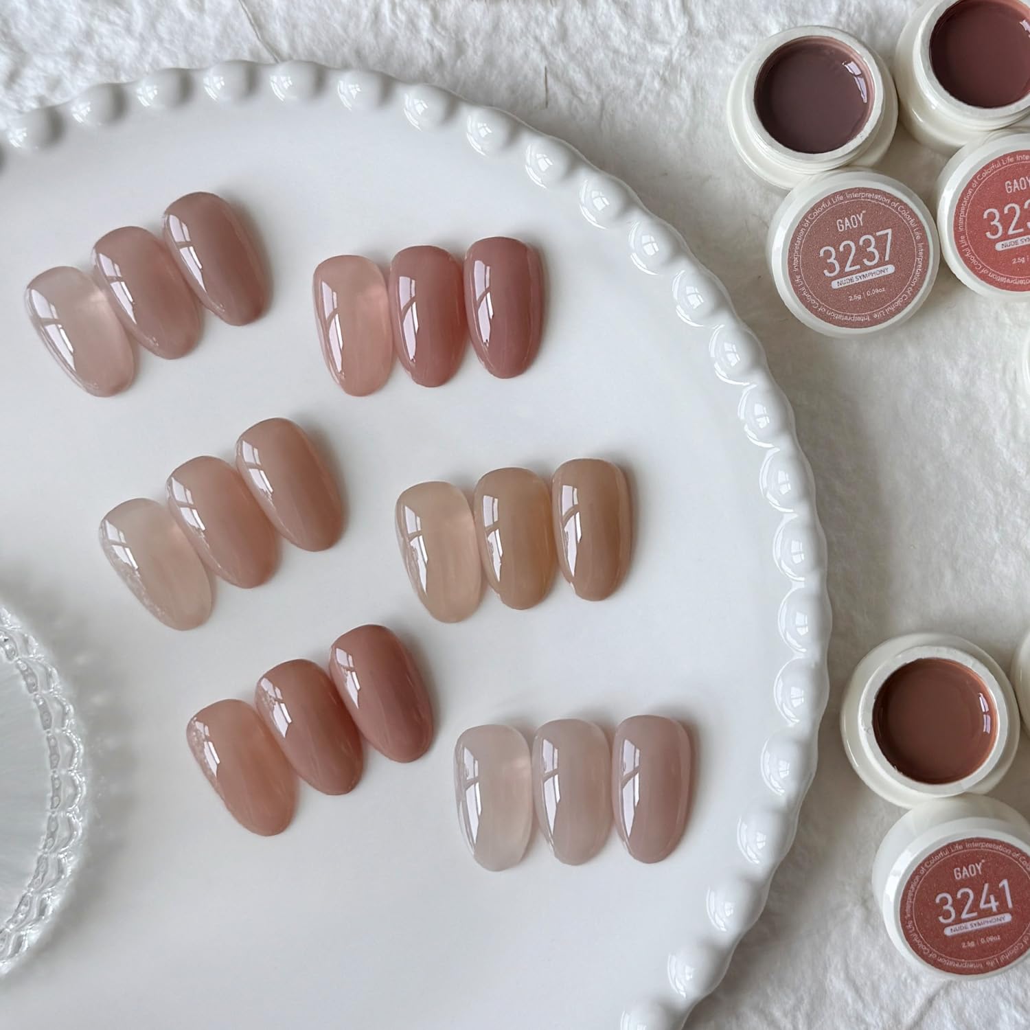 GAOY in bridal lifestyle setting illustrating elegant, long-lasting manicure benefit