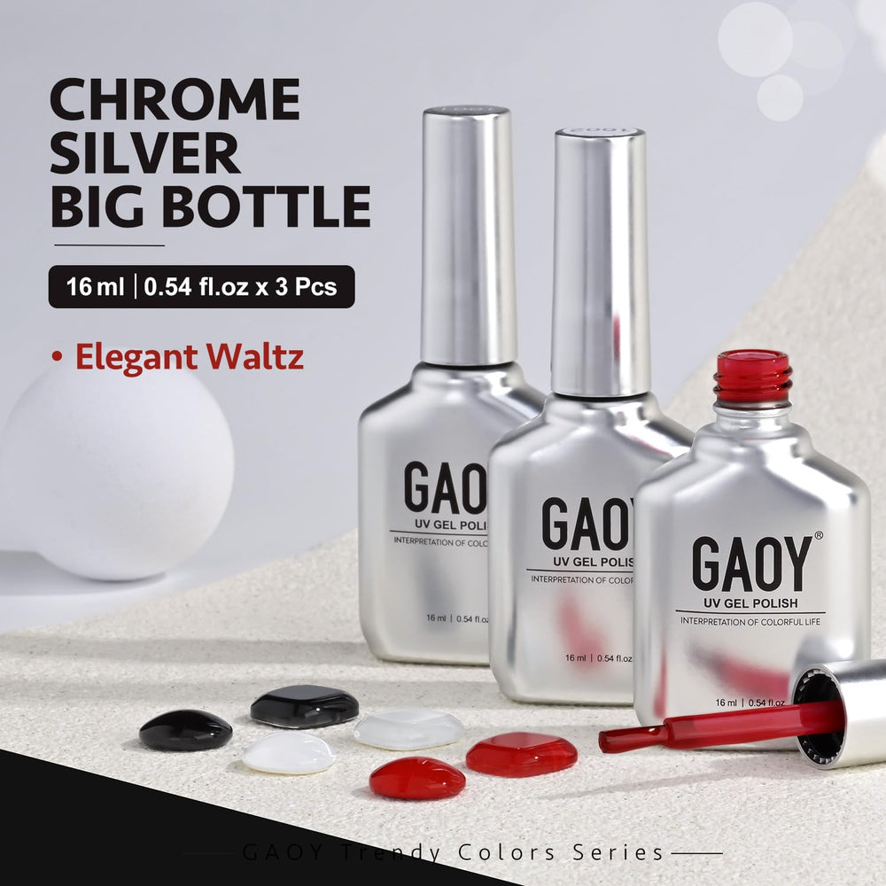 GAOY finished elegant manicure on hand in lifestyle setting for inspiration