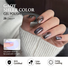 GAOY lifestyle image of hands with manicure holding coffee showing wearable everyday style