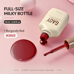 GAOY manicure lifestyle scene illustrating salon-quality glossy results