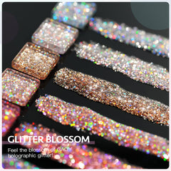 GAOY lifestyle manicure scene with finished nails showing salon-quality shine