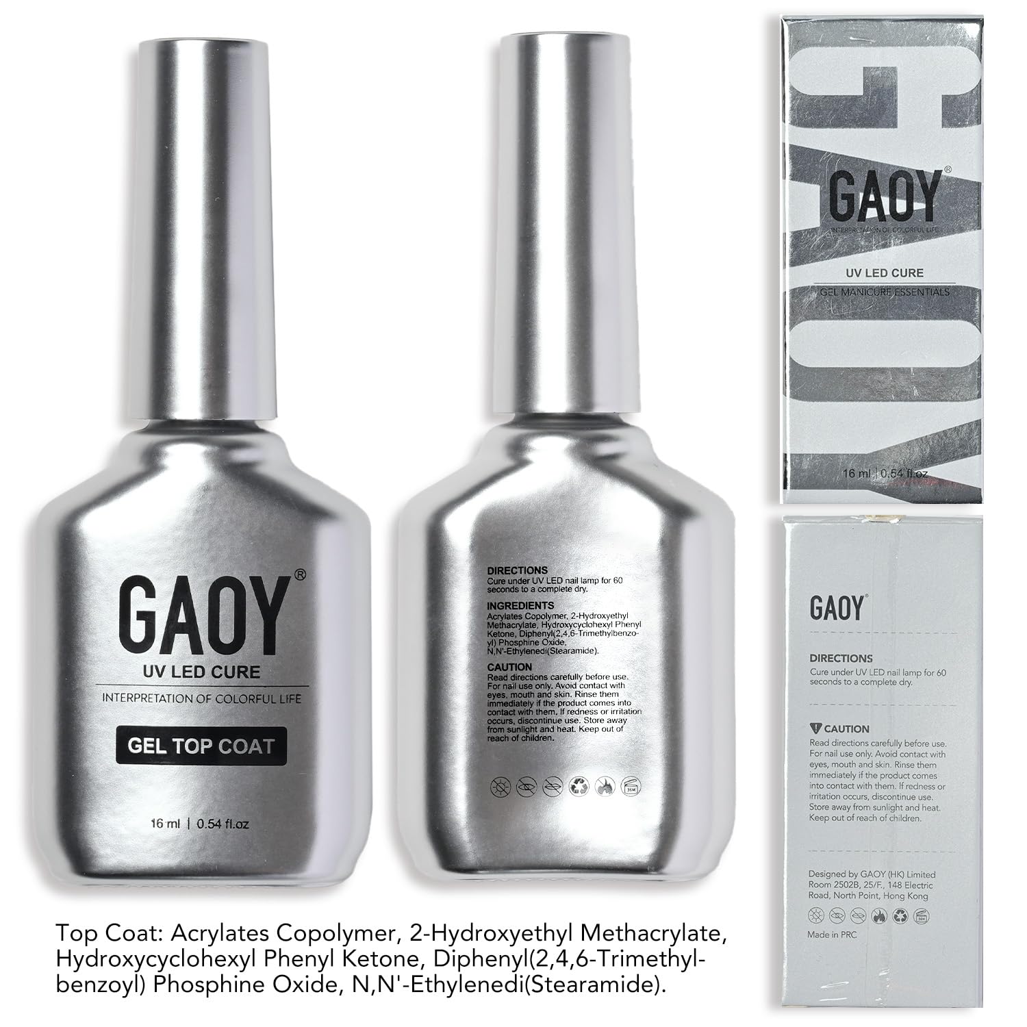 GAOY in a lifestyle manicure scene showing salon-quality results at home