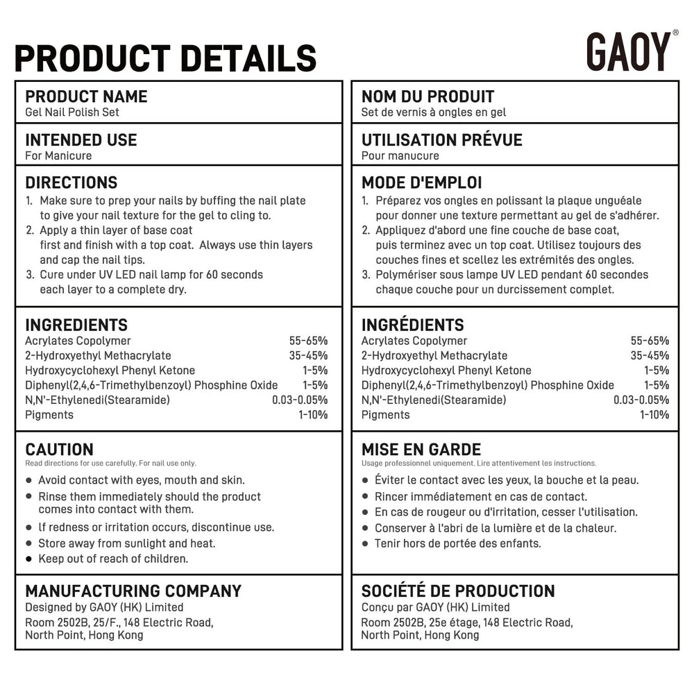 GAOY finished manicure in lifestyle setting for party-ready glam
