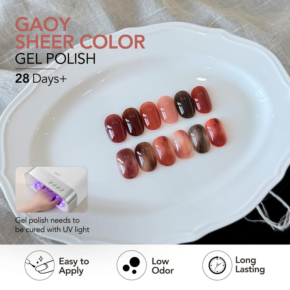 GAOY lifestyle soft ombre manicure displayed for daily-wear elegance benefit