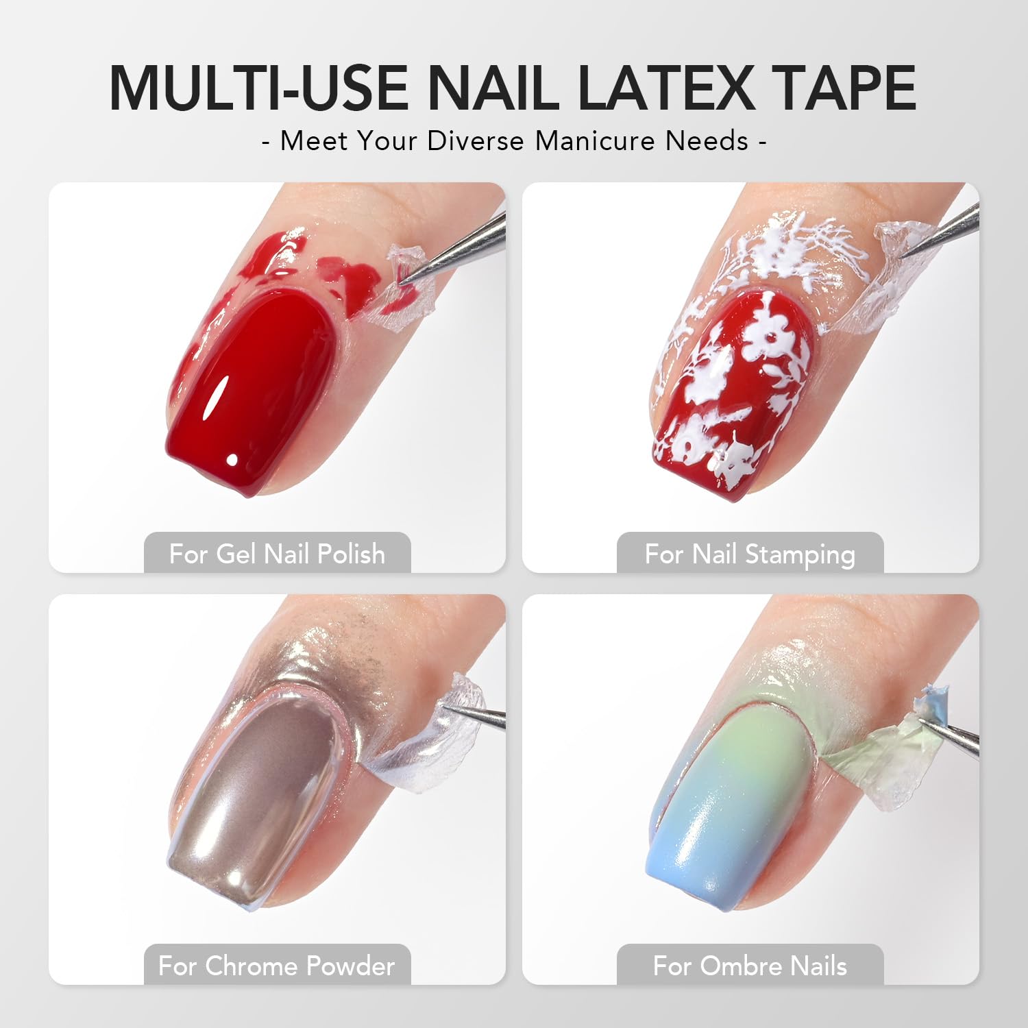 GAOY peel-off latex being removed to show quick cleanup advantage