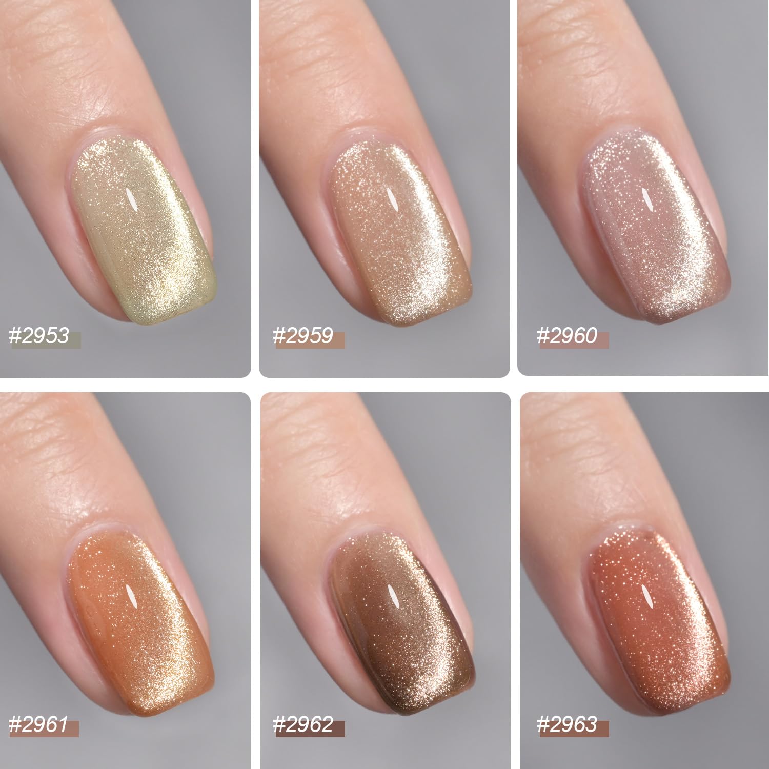 GAOY cat eye magnet close-up demonstrating precise control for crisp shimmer lines