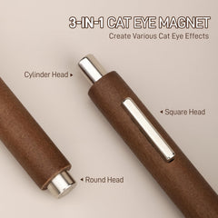 GAOY closeup of three magnetic tips illustrating pattern versatility