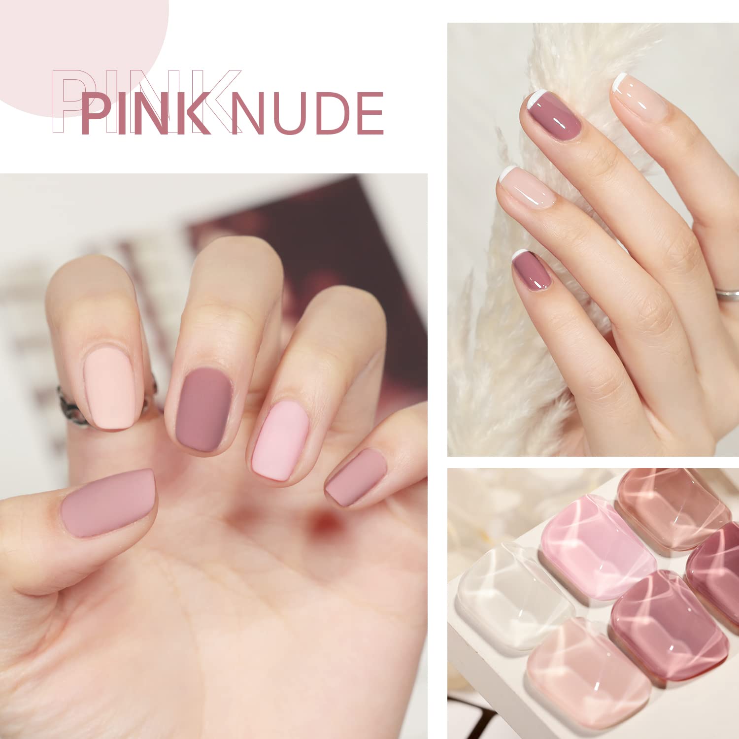 GAOY manicure in use in salon demonstrating cured glossy durability