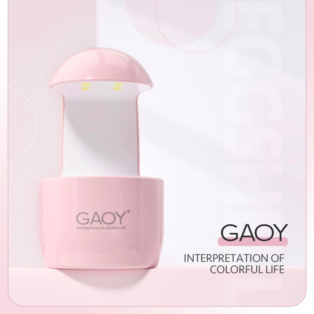 GAOY pink eggshell texture close-up showing durable finish and stylish look