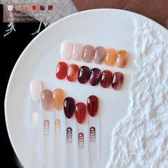 GAOY blooming nail art demo showing blended petals and design flexibility benefit