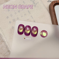 GAOY close-up of gel texture with holographic glitter, highlights shimmer detail