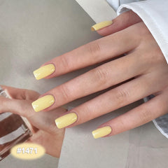 GAOY swatches on fingers displaying wearable pastel shades and finish