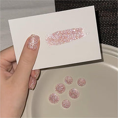 GAOY front bottle view showing shimmering pink gel and clear labeling benefit vivid color