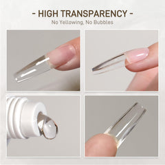 GAOY gel tube beside coin size comparison showing generous 60g supply