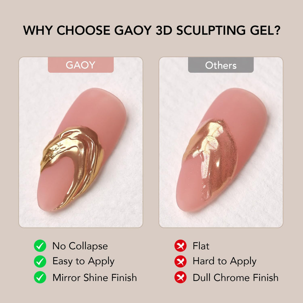 GAOY securing rhinestones on nails demonstrating strong hold and decoration