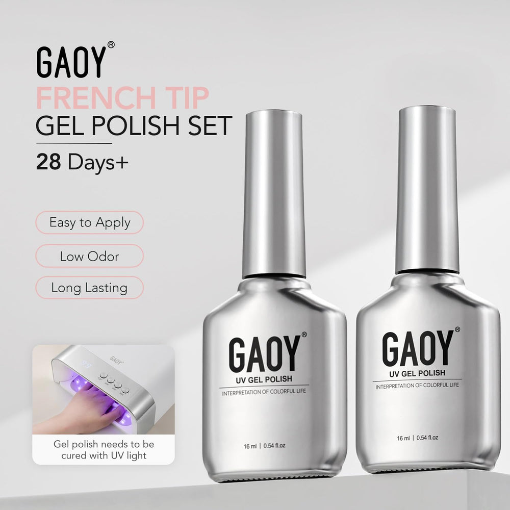GAOY bottles held next to hand to show bottle size and salon-quality volume