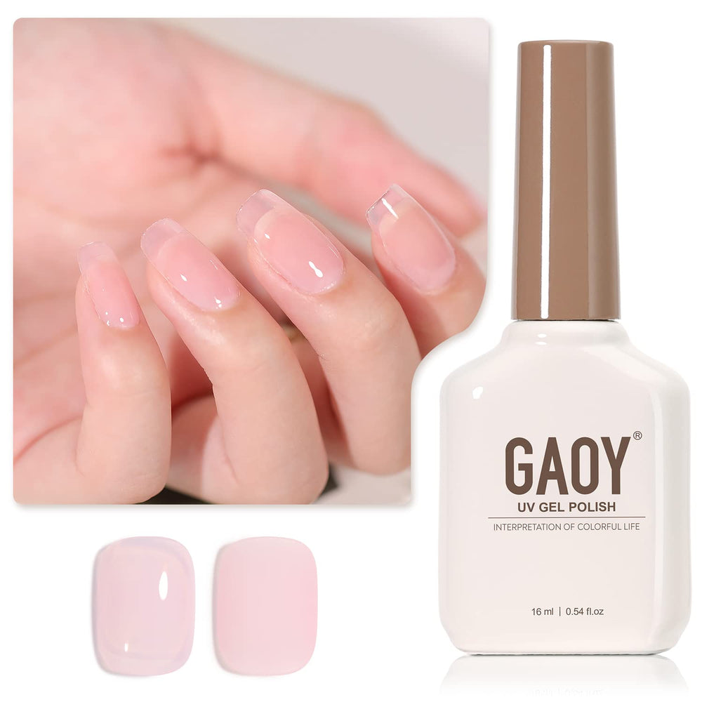 GAOY front bottle showing 16ml size and hot pink shade benefit