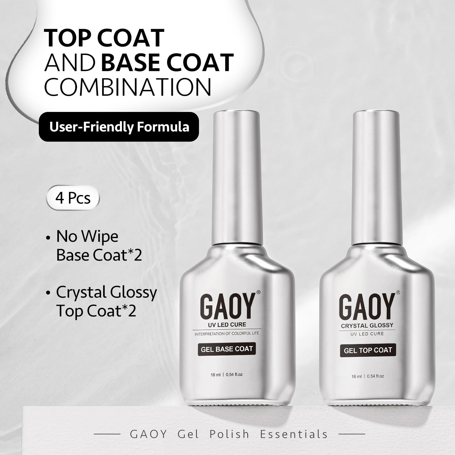 GAOY size comparison with bottle in hand showing generous 16ml volume for frequent use