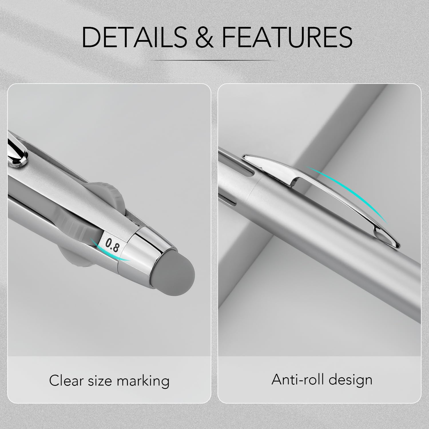 GAOY pen size markings on body for easy tip selection and faster workflow