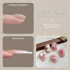 GAOY 30g container held in hand illustrating compact, travel-friendly size