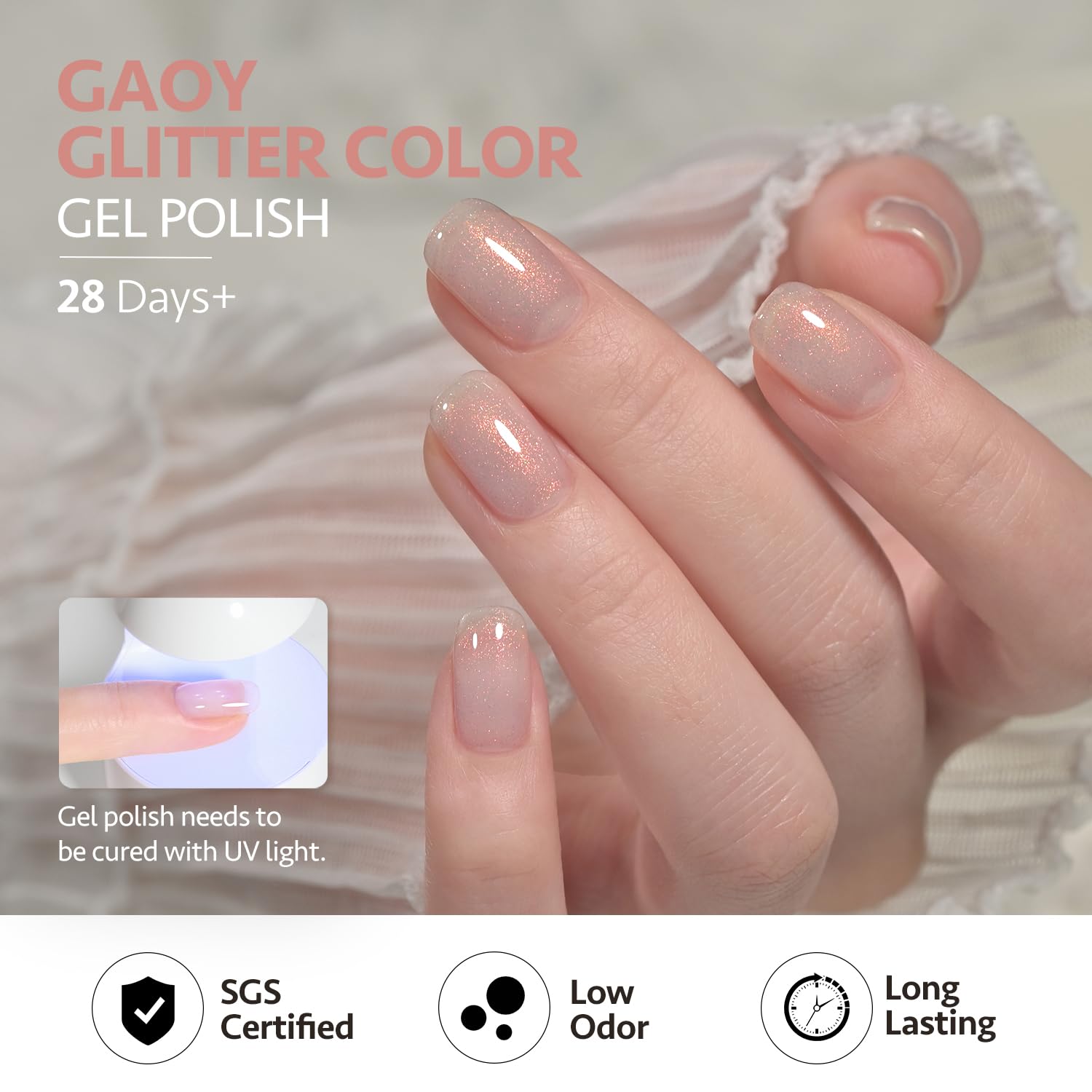 GAOY bottle next to hand for scale showing generous 16ml volume benefit
