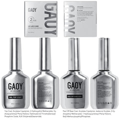GAOY bottles next to ruler for scale showing 16ml larger volume benefit