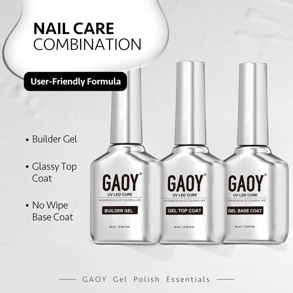 GAOY brushed stainless chrome label detail emphasizing premium design and easy identification