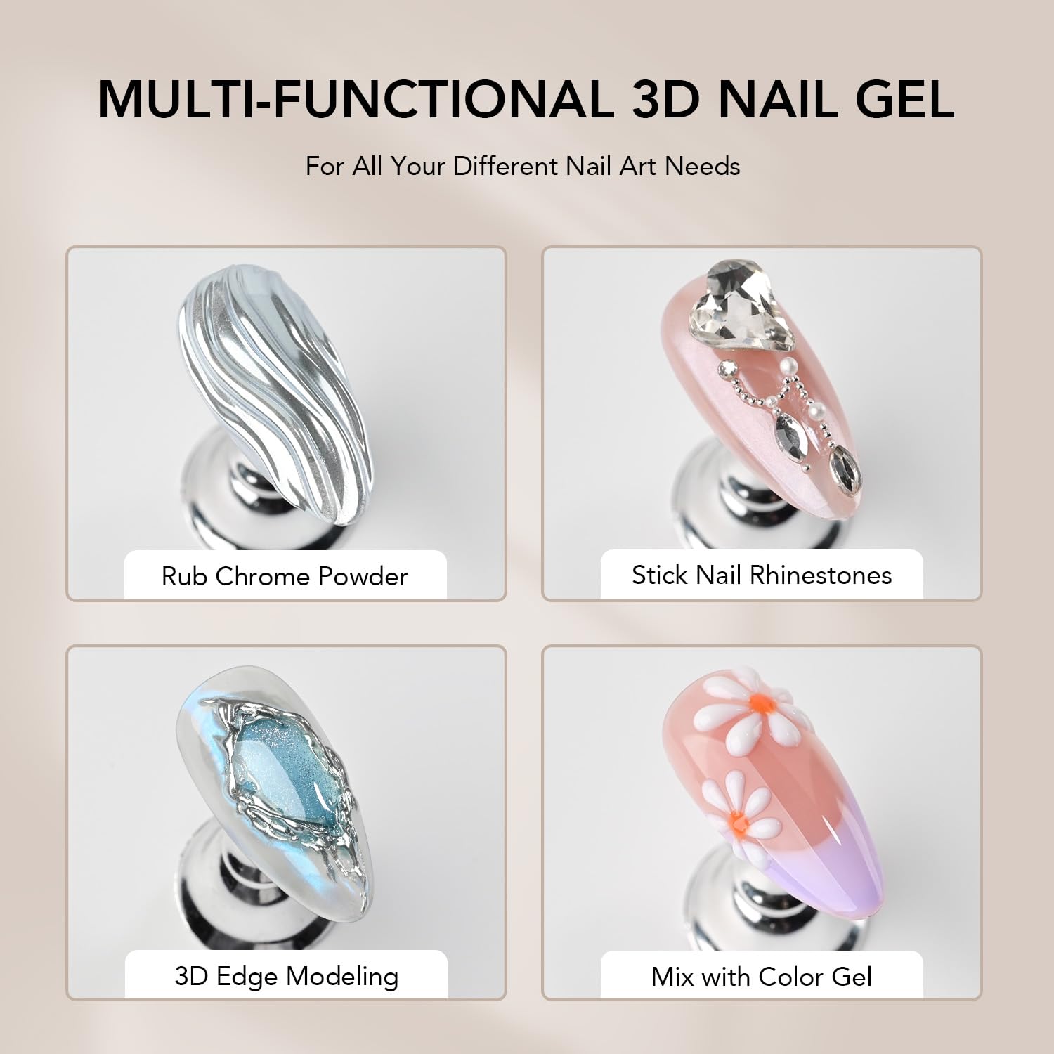 GAOY gel texture close-up showing semi-solid consistency for precise sculpting