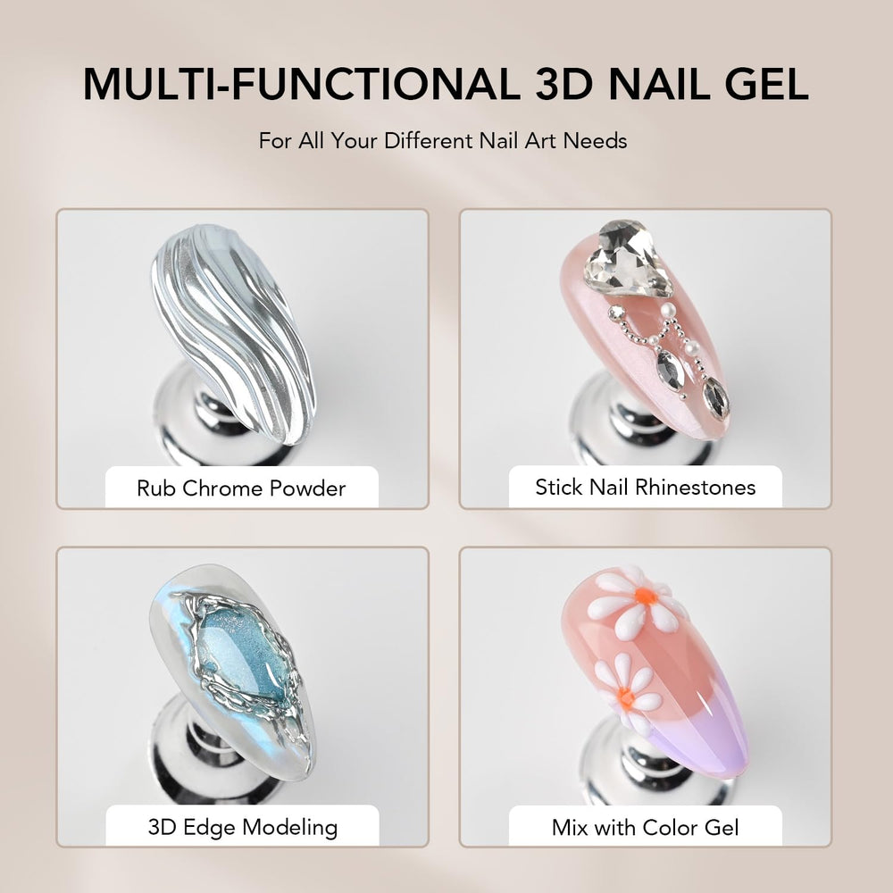 GAOY gel texture close-up showing semi-solid consistency for precise sculpting