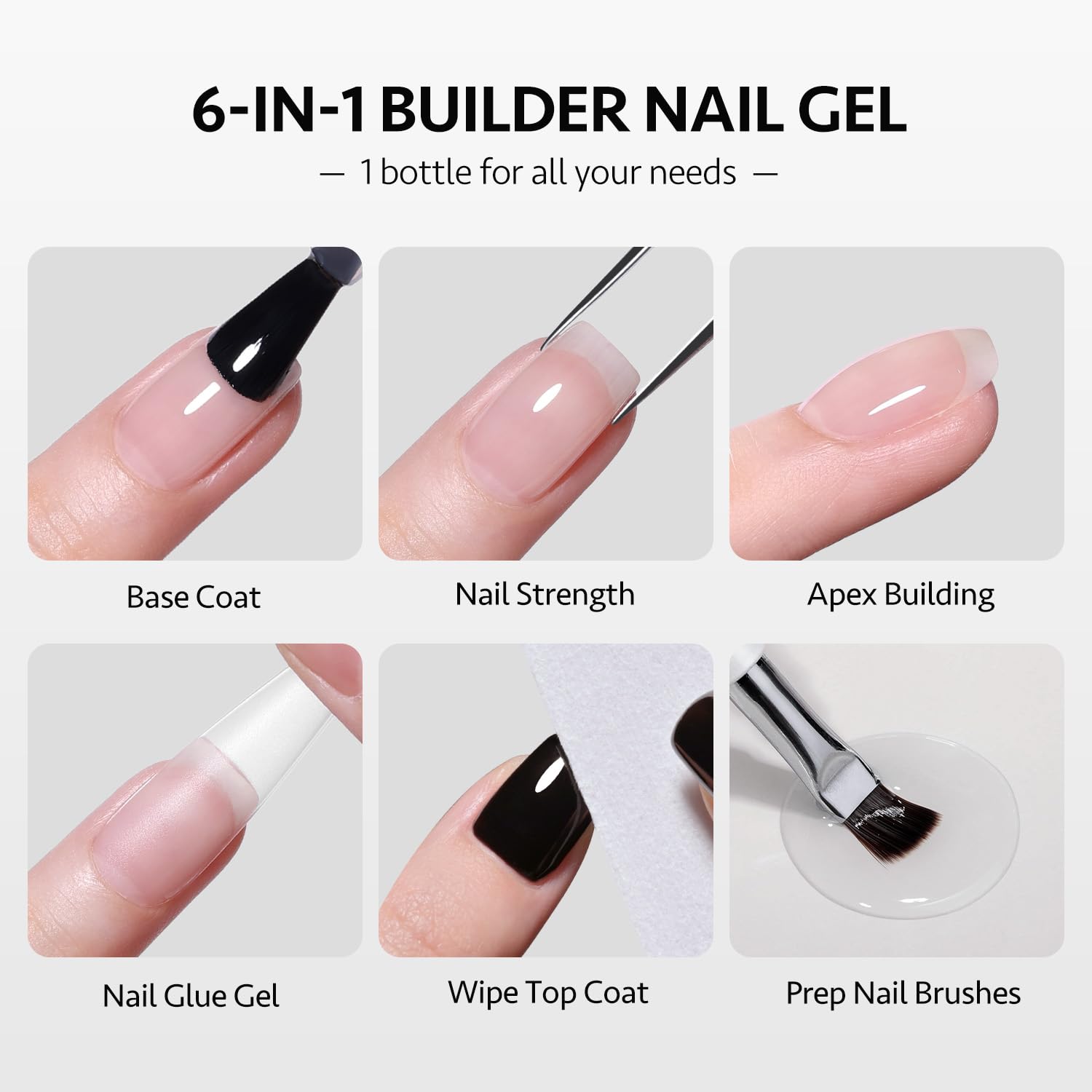 GAOY top coat texture demonstrating glass-like shine and color protection