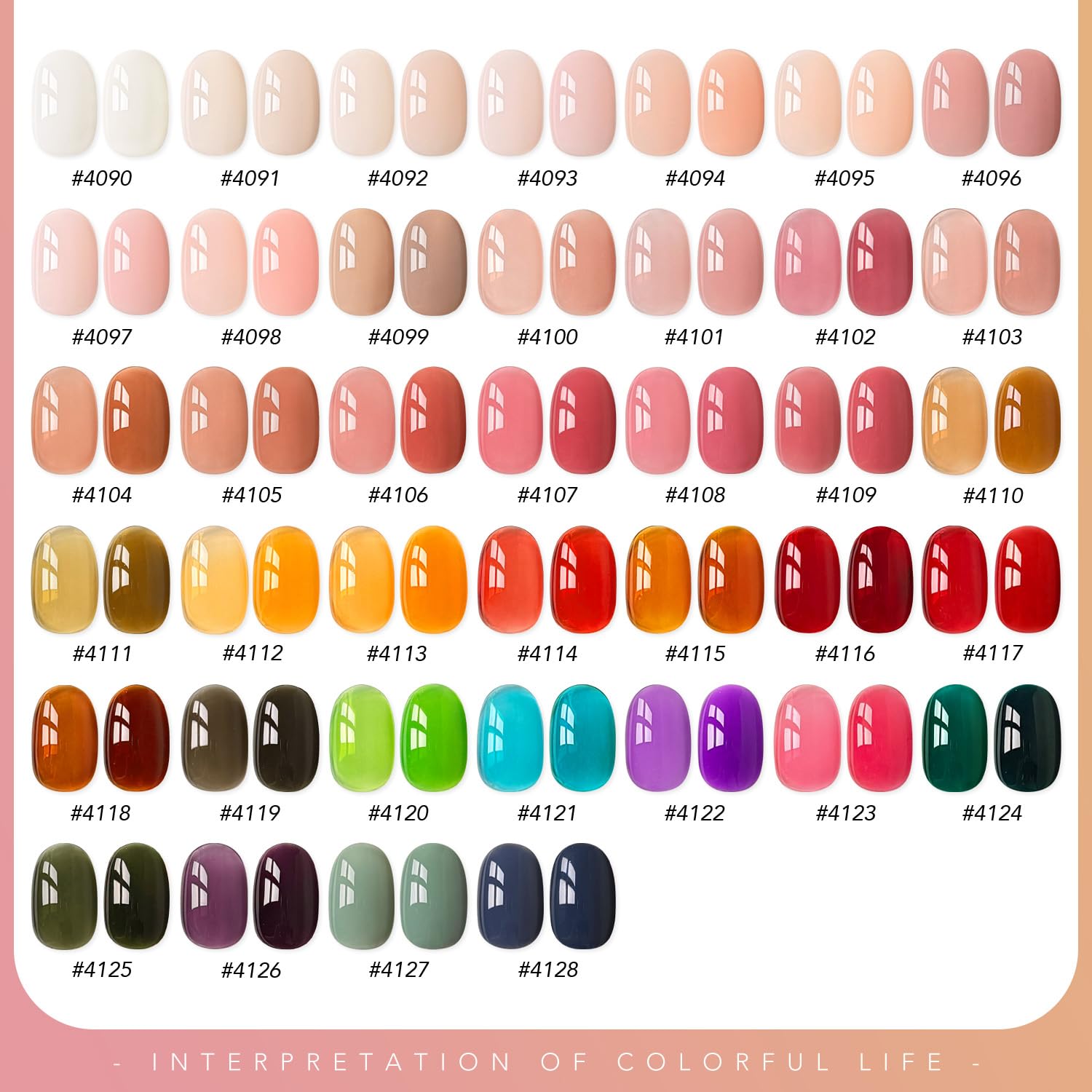 GAOY glossy and matte top coats side-by-side showing finish choice benefit