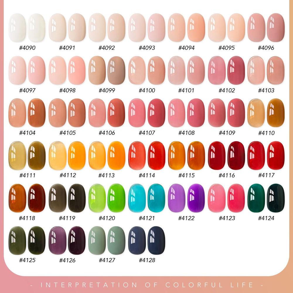 GAOY glossy and matte top coats side-by-side showing finish choice benefit
