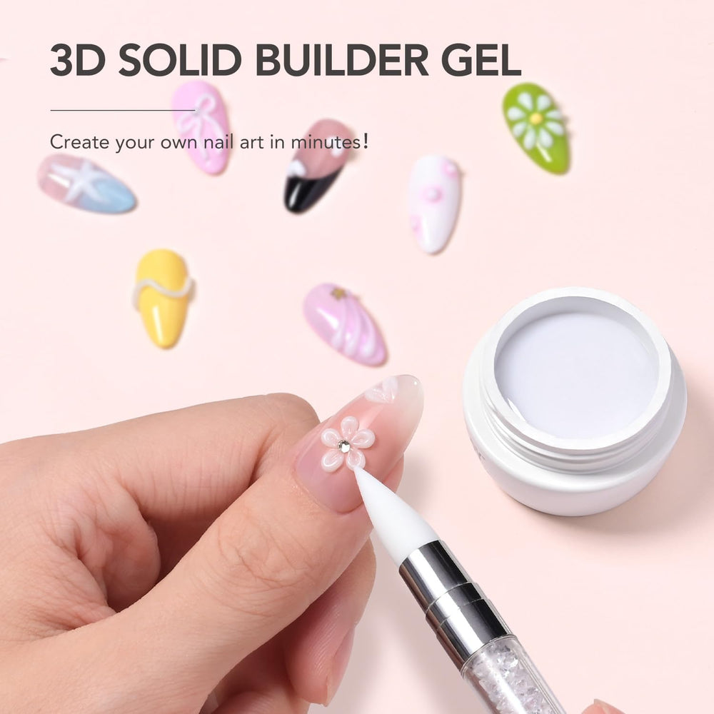 GAOY gel close-up texture showing solid non-sticky paste for precise shaping benefit