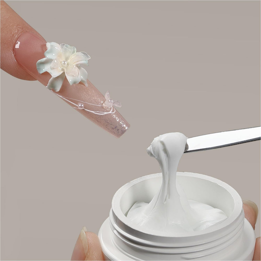 GAOY white sculpting gel pot front showing label and jar benefit: clear product identification
