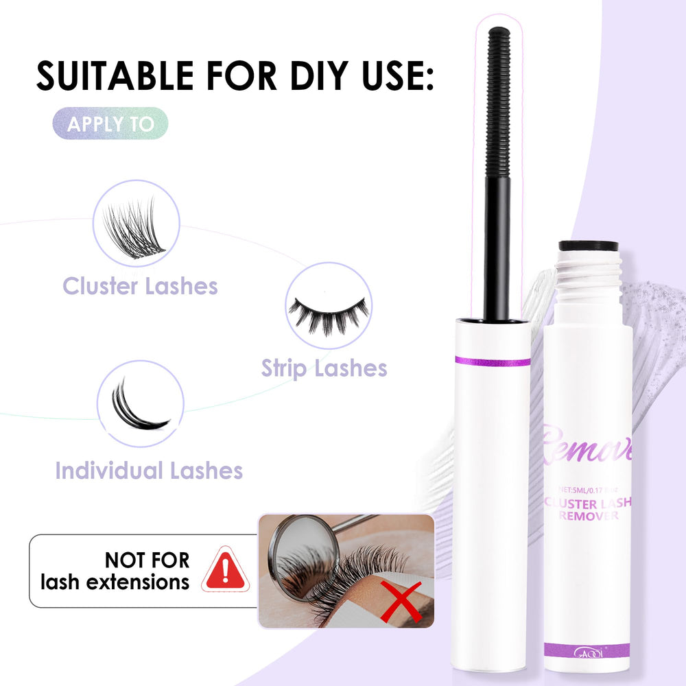GAQQI brush applicator close-up demonstrating precise adhesive application