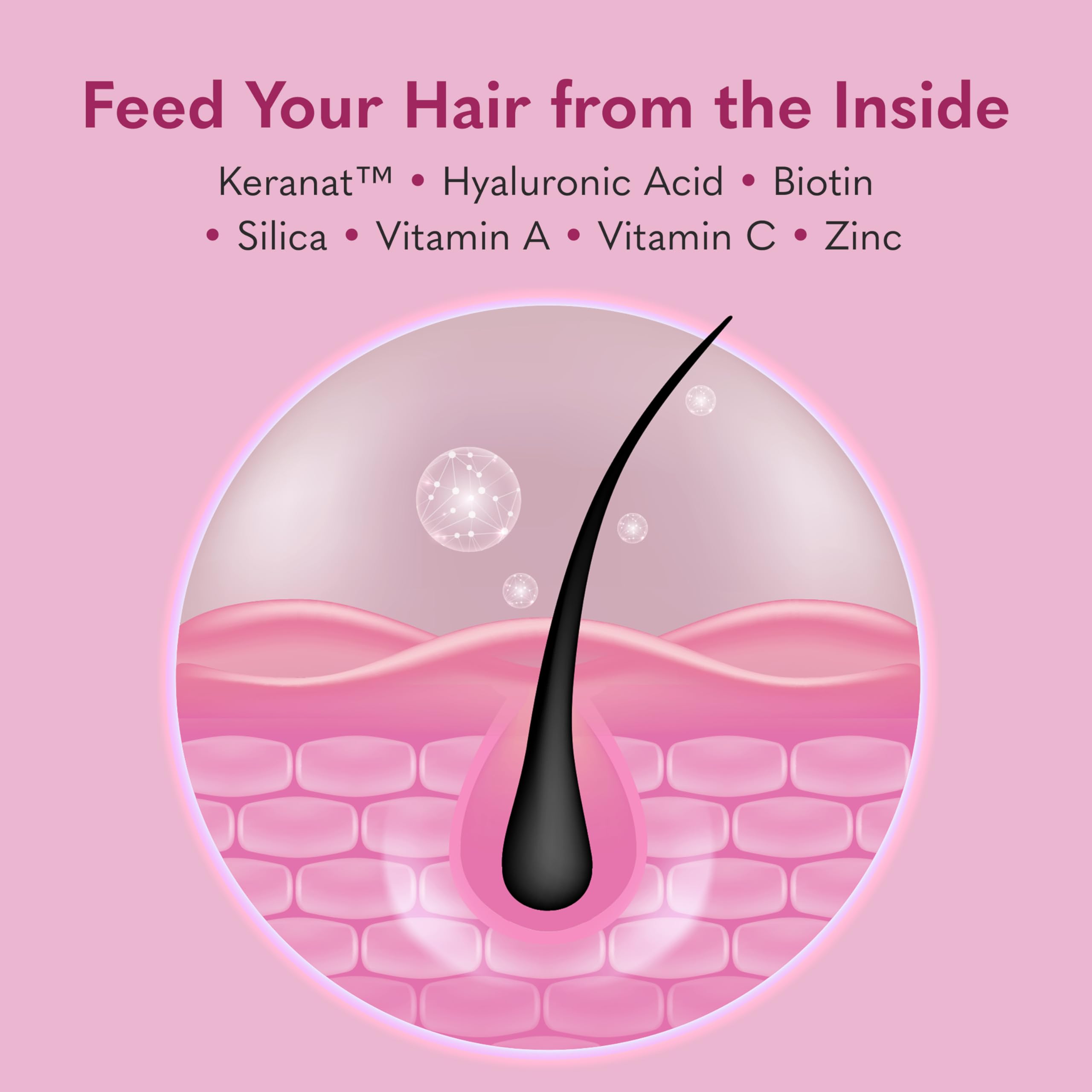 Garden of Life capsule texture with visible botanical blend for nourishment