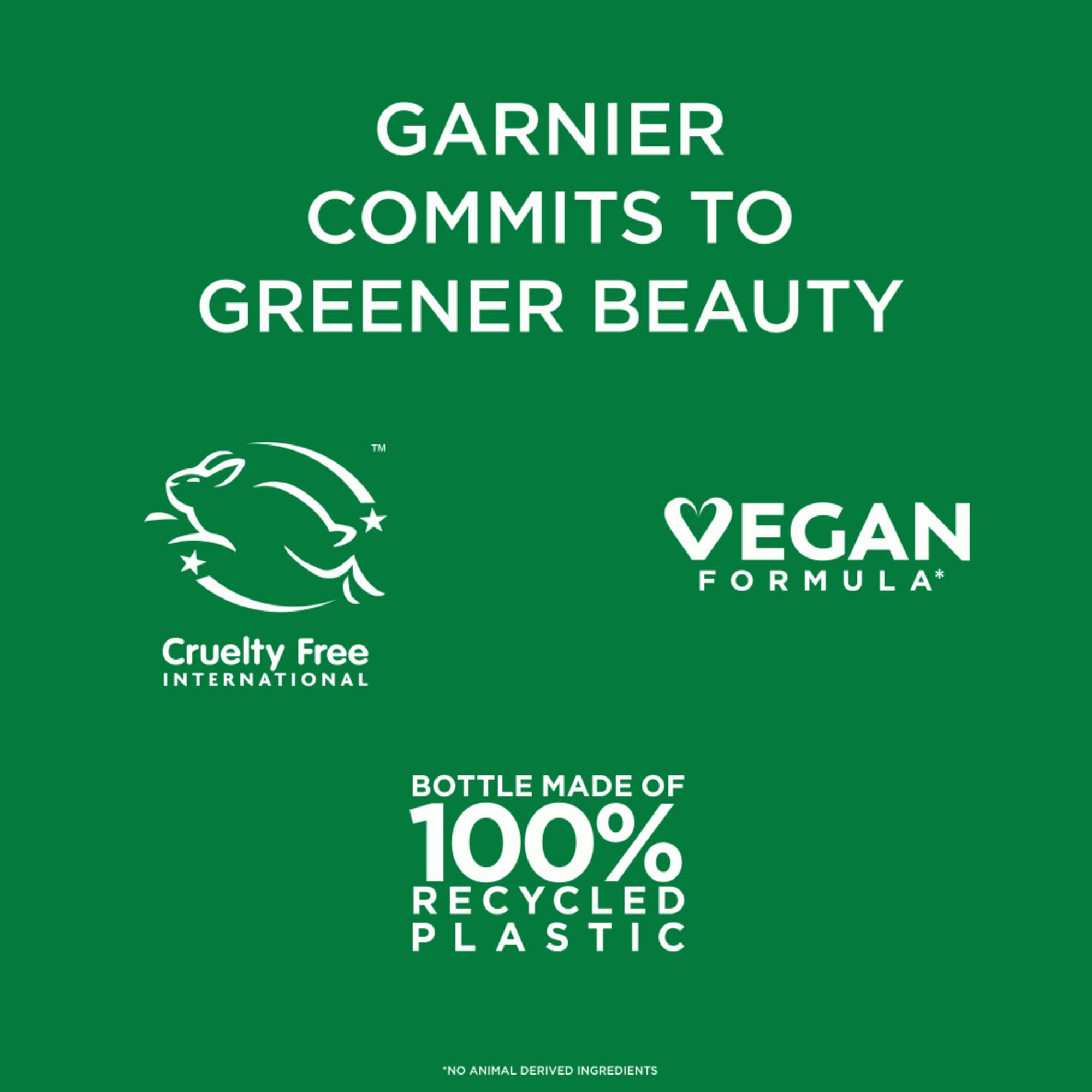 Garnier bottle on bathroom shelf showing easy storage and everyday convenience