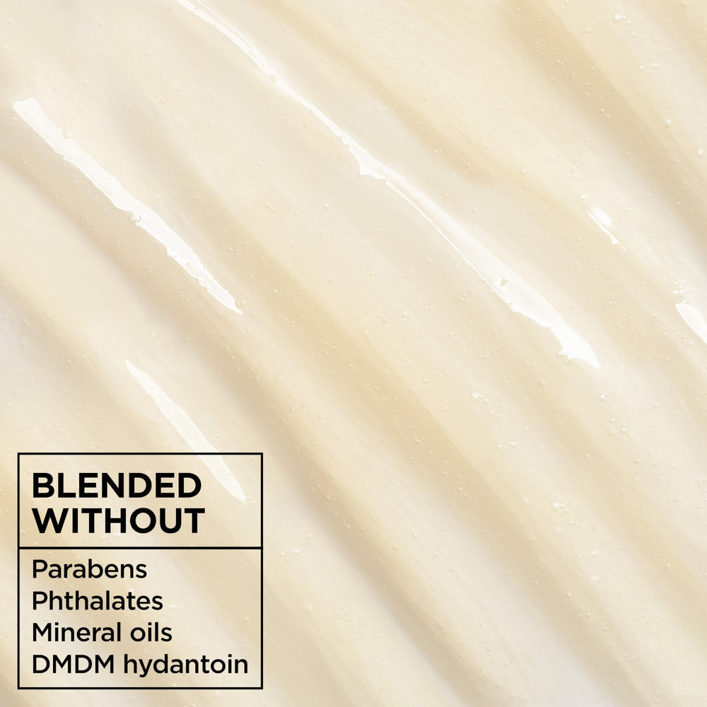 Garnier bottle recycled plastic symbol emphasizing eco-friendly packaging
