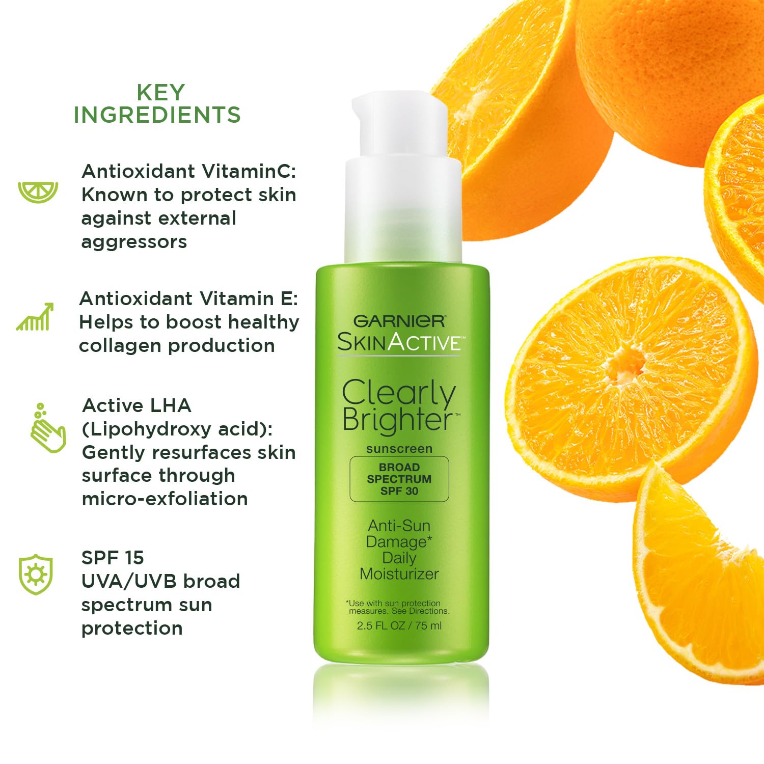 Garnier creamy texture closeup highlighting fast absorption and non-greasy feel