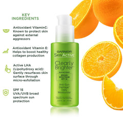 Garnier creamy texture closeup highlighting fast absorption and non-greasy feel