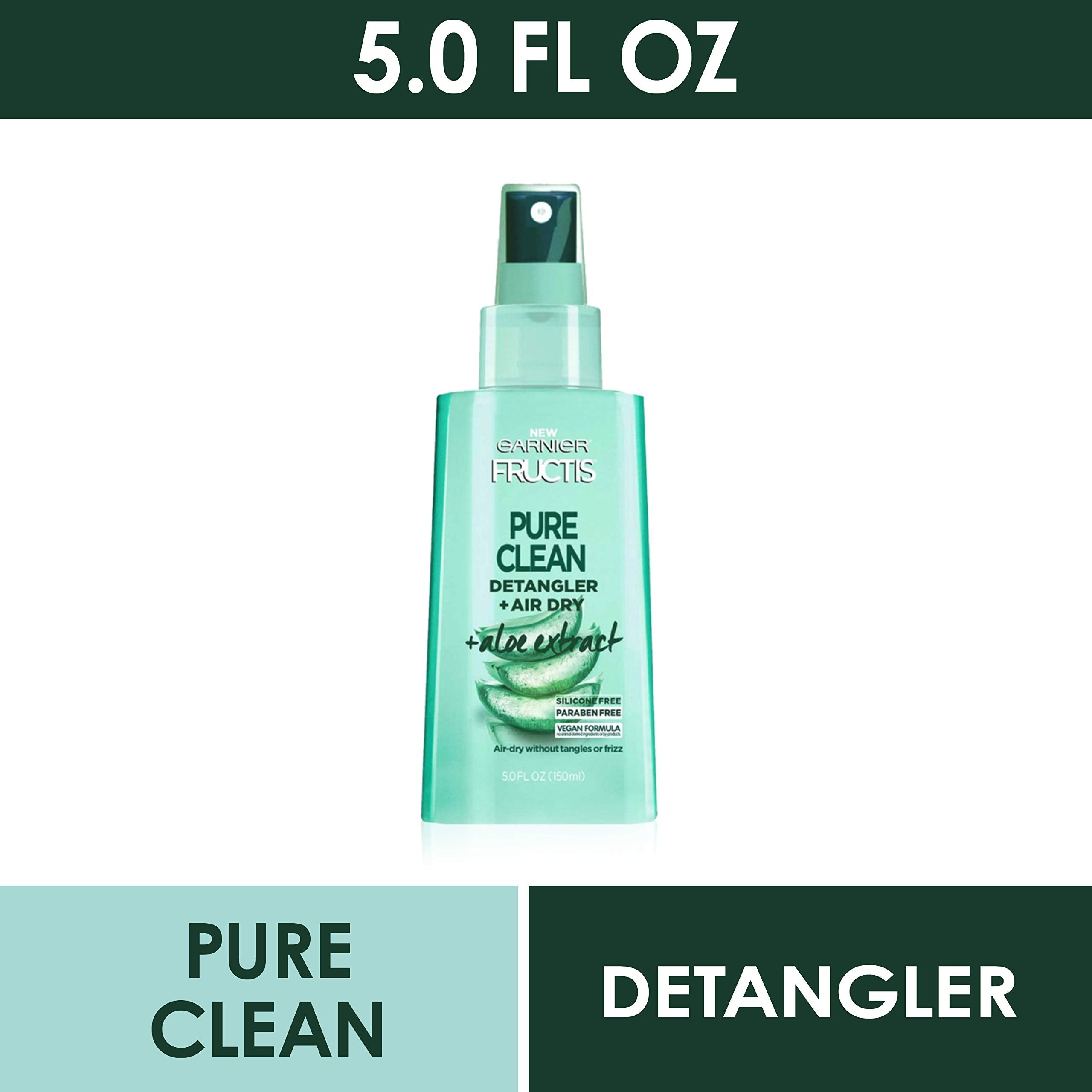 Garnier Fructis spray nozzle close-up demonstrating easy mist application