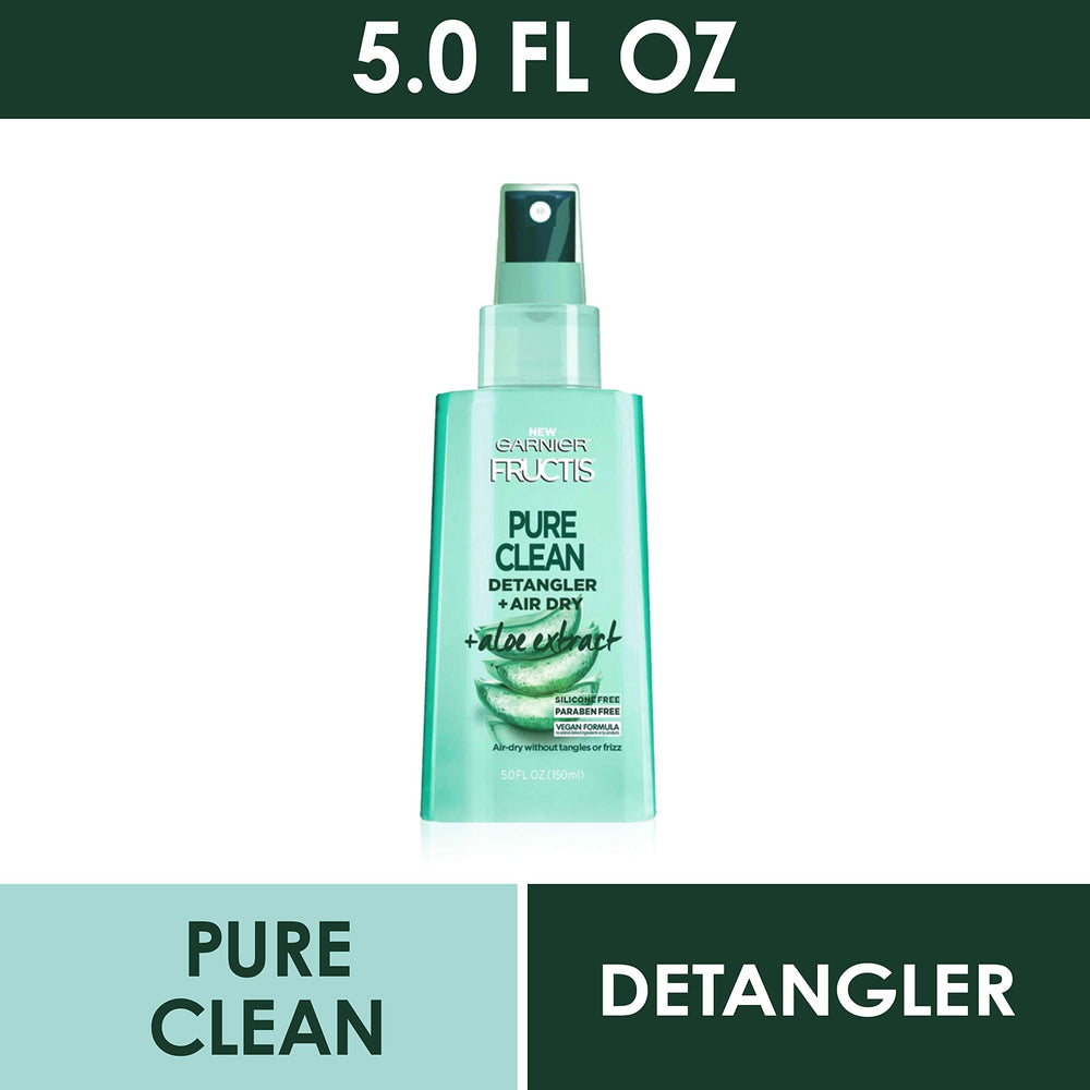 Garnier Fructis spray nozzle close-up demonstrating easy mist application