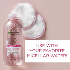 Garnier damp pad activated with micellar water improving removal